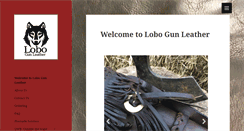 Desktop Screenshot of lobogunleather.com